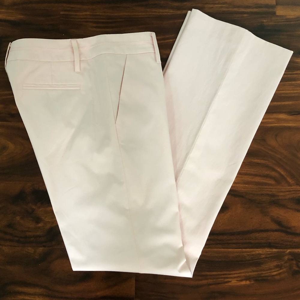 Halogen Light-Pink Women’s Cotton Pants (Size 4)